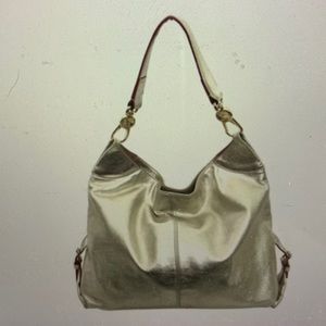 Silver Hobo bag